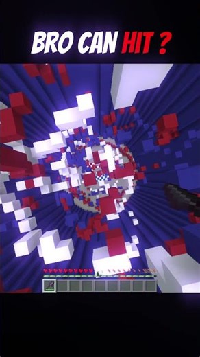 Bro Can Hit ? #minecraft