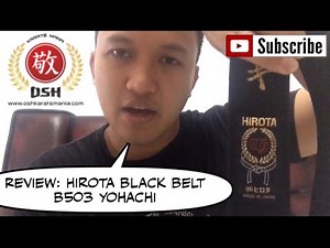 Review: HIROTA Black Belt B503 Yohachi Cotton