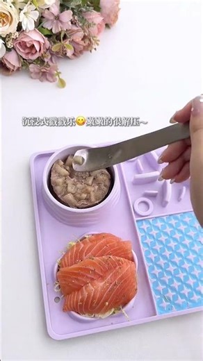 A cute dog's funny moment with a rainbow and rice! 🌈🍚