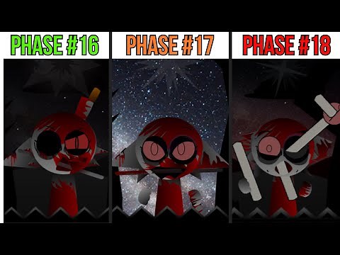 Phase 16 VS Phase 17 VS Phase 18 Definitive Version in Incredibox Sprunki