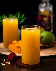 Mango Fruity Recipe | Refreshing Mango Drink Uploaded on my Tube. Find recipe in commts | Mint's Recipes