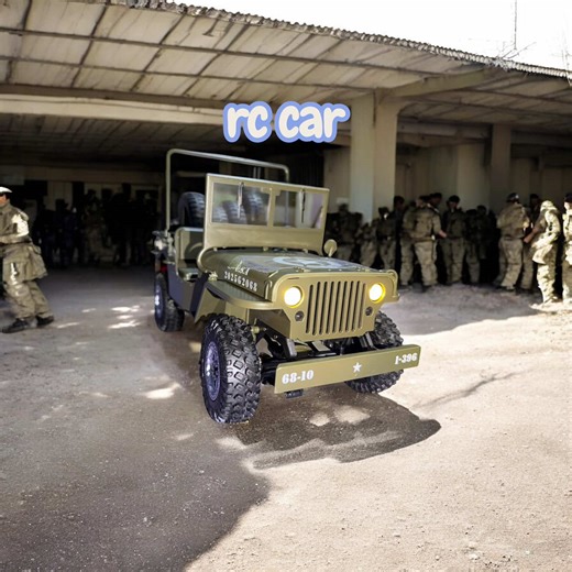 Affordable RC Military Vehicle Driving Test Showcase