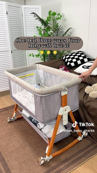 3-in-1 Baby Cradle Sleeper: Ultimate Comfort for Infants