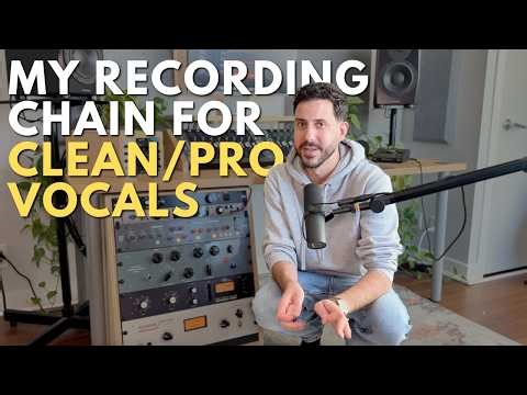 My Recording Chain For Clean/Pro Vocals
