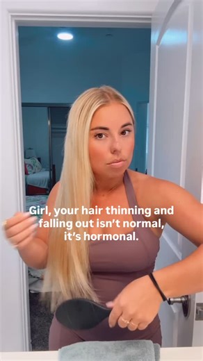 2.4K views | When your hair starts shedding, it’s a sign your body’s...