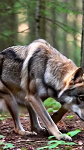 Focused. Silent. Ready. #wolf #naturevideo #PeacefulMoments | Wolf Reels