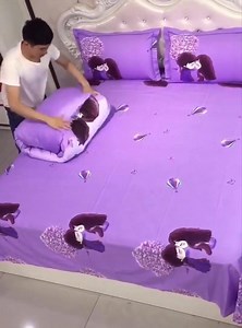 345K views · 2K reactions | Idea Tips folding Blanket Quick :v | Daily Moments | Facebook