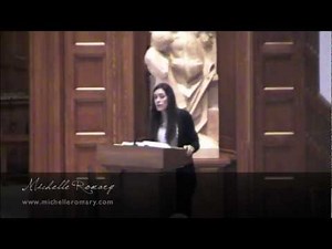 Michelle Romary singing "On Eagle's Wings"