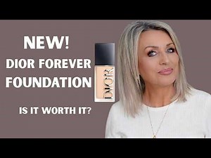 NEW DIOR Forever Matte Foundation | Review, Application with Check in