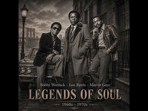 Best Classic Soul Songs of the 70s | Smooth Soul from Bobby Womack, Lou Rawls & Marvin Gaye