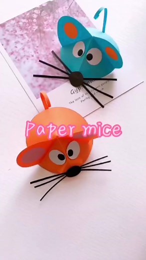 Handmade Paper Mouse Tutorial