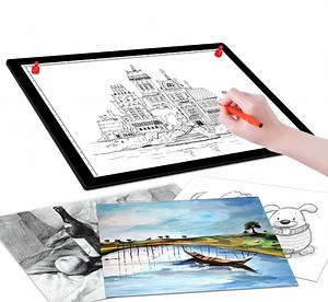 [Hot Item] Portable LED Drawing Pad Light Panel LED Tracing Board Artist Graphic Tablet