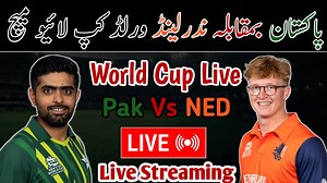 9.7K views · 573 reactions | Pakistan VS Netherlands Live Match World Cup | world cup live match | Pak VS NED | #PAKvsNED #worldcup #WeHaveWeWill #CWC23 #BabarAzam #cricket #livestreaming | Mussiab Sports | Facebook