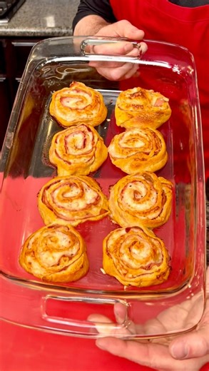 So easy even a husband can make this! Kyle shares a ham & cheese pinwheels recipe #snacks #married #easyrecipes | Kyle & Mistie Knight