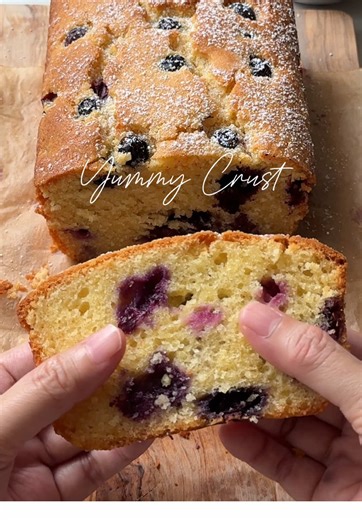 Delicious Blueberries Almond Cake Recipe