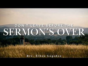 6/28/26 Revival (Sunday) "We Need A Demonstration"~ Bro Ethan Logsdon