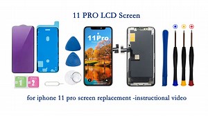 Watch for iphone 11 pro screen replacement - instructional video on Amazon Live