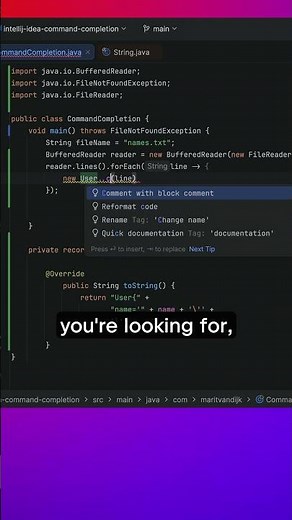Use aliases for actions in command completion