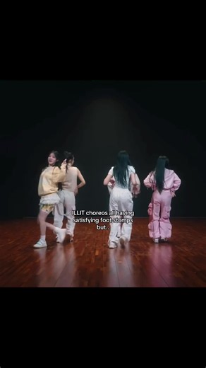ILLIT choreography foot stomps explained: why they feel satisfying