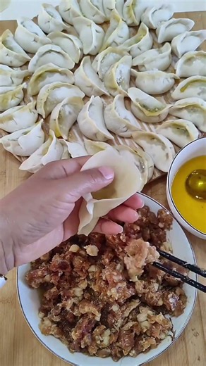#New way to wrap #dumplings