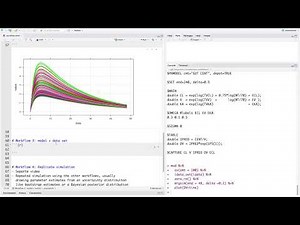 mrgsolve workflow 2: model + event + population