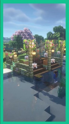 Minecraft Dock & Boat Design 🚤 Easy Florist Delivery Boat Build