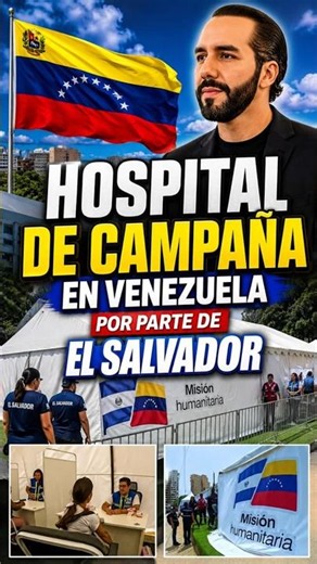 BUKELE SURPRISES THE WORLD! Sets up field hospital in VENEZUELA and this is how he's helping thou...