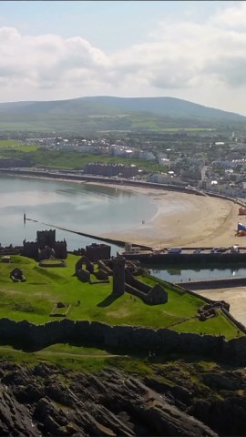 Sweeping Scenes: Aerial Video Reveals Isle of Man’s Grandeur.