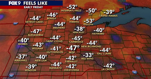 Minnesota weather: Here’s how cold it got Friday morning