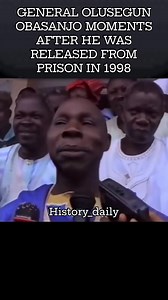 2M views · 26K reactions | In 1995, General Olusegun Obasanjo was...