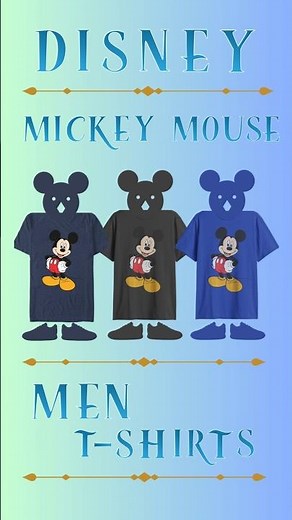 Disney Mickey Mouse Men’s T-Shirts | Classic Disney Style