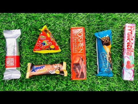 Mix Chocolate & Candy ASMR | Relaxing Sweet Eating Sounds