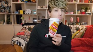 I won a surprise cup from the claw machine and opened it!