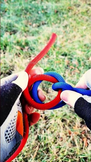 Red vs. Blue! 🔴🔵 The Clearest Way to Join Two Ropes Fast