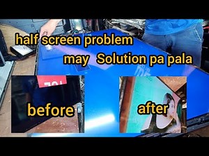 TCL 40 inch" half screen,how to repair#39