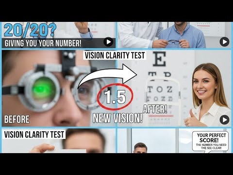 "Vision Clarity Test: Checking Your Eyes and Giving You Your Number!"