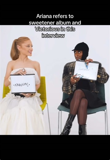 Ariana Grande Talks Sweetener and Victorious in Interview