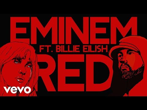 Eminem ft. Billie Eilish - Red (Official Lyric Video)