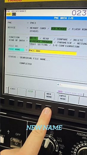 Fanuc ladder backup (на USB)