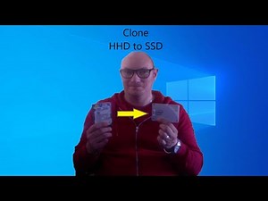 Cloning a HDD to SSD without installing Windows, easy and FREE!!!