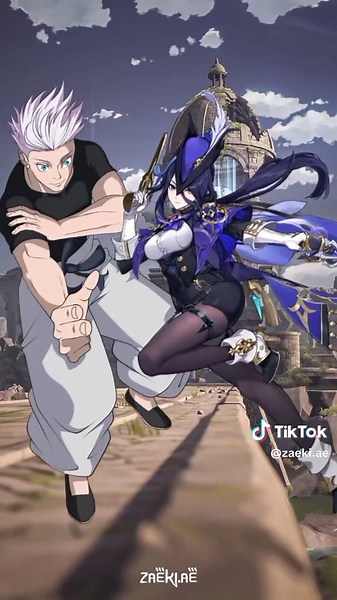 Gojo Satoru vs. Electro Genshin Impact Characters