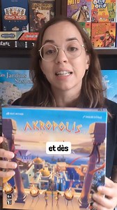 Deviens architecte de la Grèce antique ! 🏛️ Akropolis, As d’Or 2023, c’est 25 min de stratégie fun et intense. 👥 2 à 4 joueurs (et solo possible) ⏳ Partie rapide : environ 25 minutes 🎯 Dès 8 ans, accessible à tous Prêt à bâtir ta légende ? 🔥 Auteur : Jules Messaud Illustrations : Pauline Détraz | Gigamic
