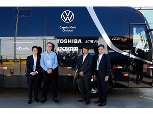 Toshiba, Sojitz and CBMM Unveil an Ultra-Fast Charging Electric Bus Prototype Powered by Next-Generation Lithium-ion Batteries with Niobium Titanium Oxide Anodes