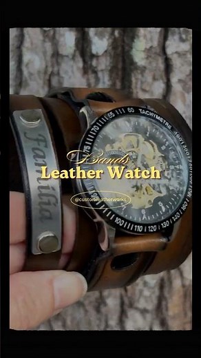 How to Get a Watch Band That's Actually Worth Wearing #leathercraft #bespoke #style