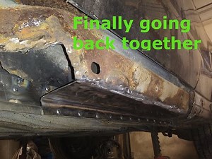 2010 Ford Focus Rocker Panel Repair Pt 2