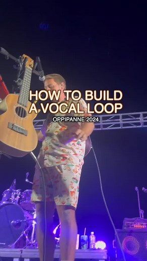 Live Loop Performance at Oppipanne 2024