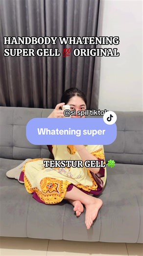 Handbody Whatening Super Gel Review