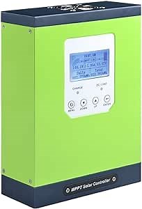 MPPT Solar Charge Controller 40A 60A 80A 120A 12V24V36V48V Auto, Solar Battery Panel Regulator , Max 170v PV Input, fit for Sealed, Gel, Flooded, and Lithium Batteries 570W-6800W