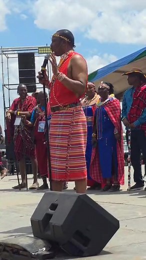 Samburu County Governor H.E. Hon. Lati Lelelit's remarks during the opening ceremony of 2025 Maa cultural week celebrations in Amboseli, Kajiado County. | Samburu Happenings