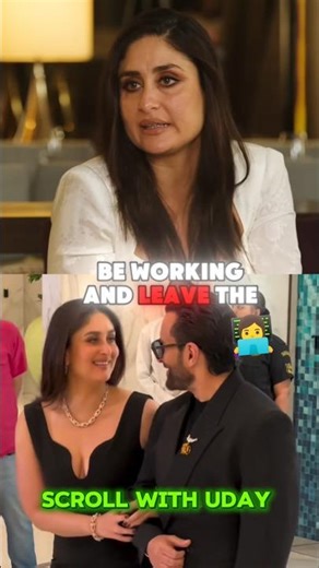 "Saif Ghar Sambhalte Hain!" — Kareena Kapoor Reveals Their Secret Pact for Child Care 🏠❤️ #bollywood